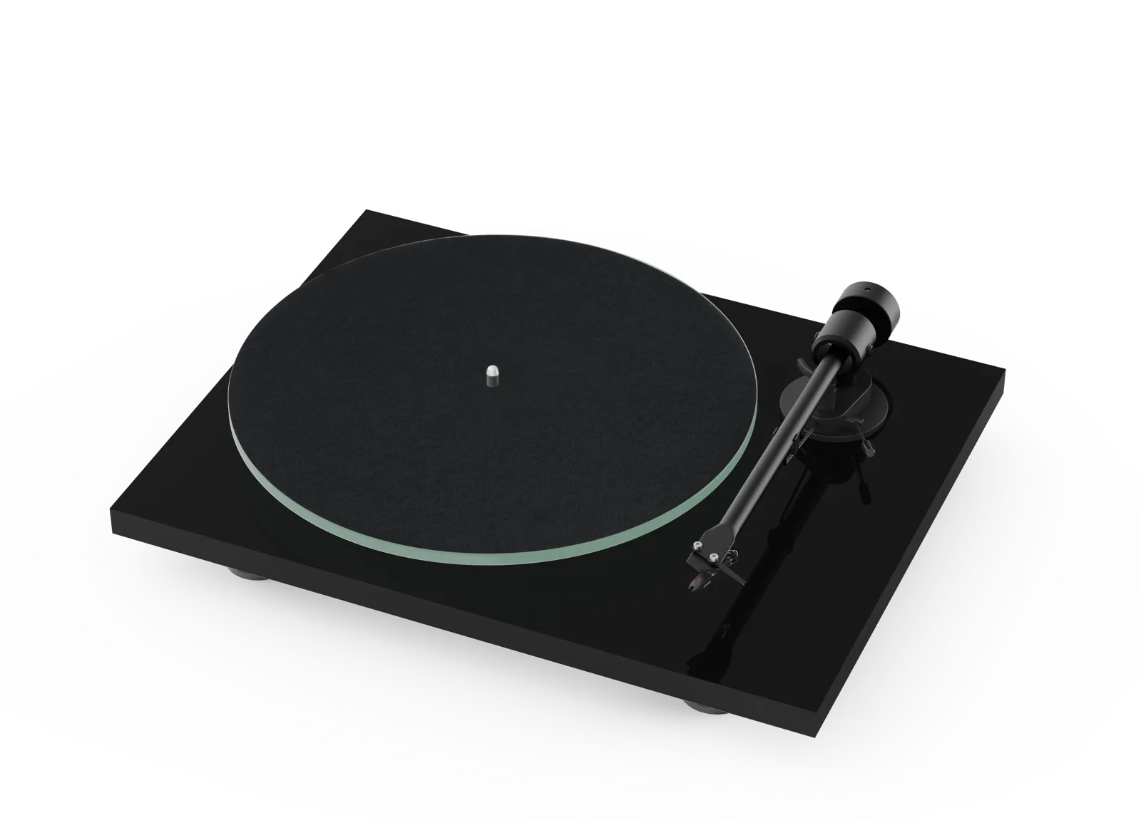 Pro-Ject T1 EVO - Schwarz Hochglanz - Plattenspieler