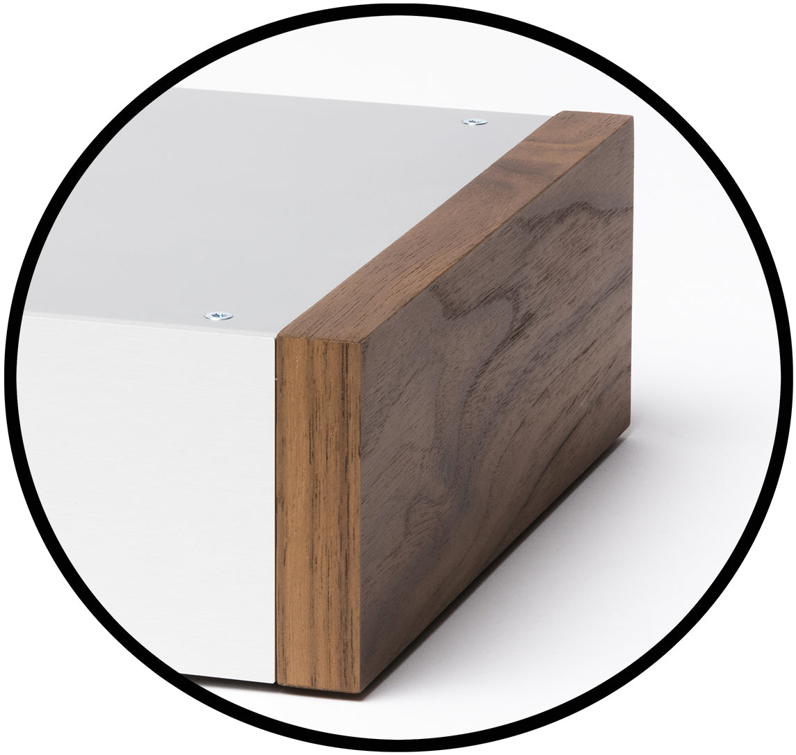 Pro-Ject Seitenwangen DS2/DS3, Walnuss, Paar