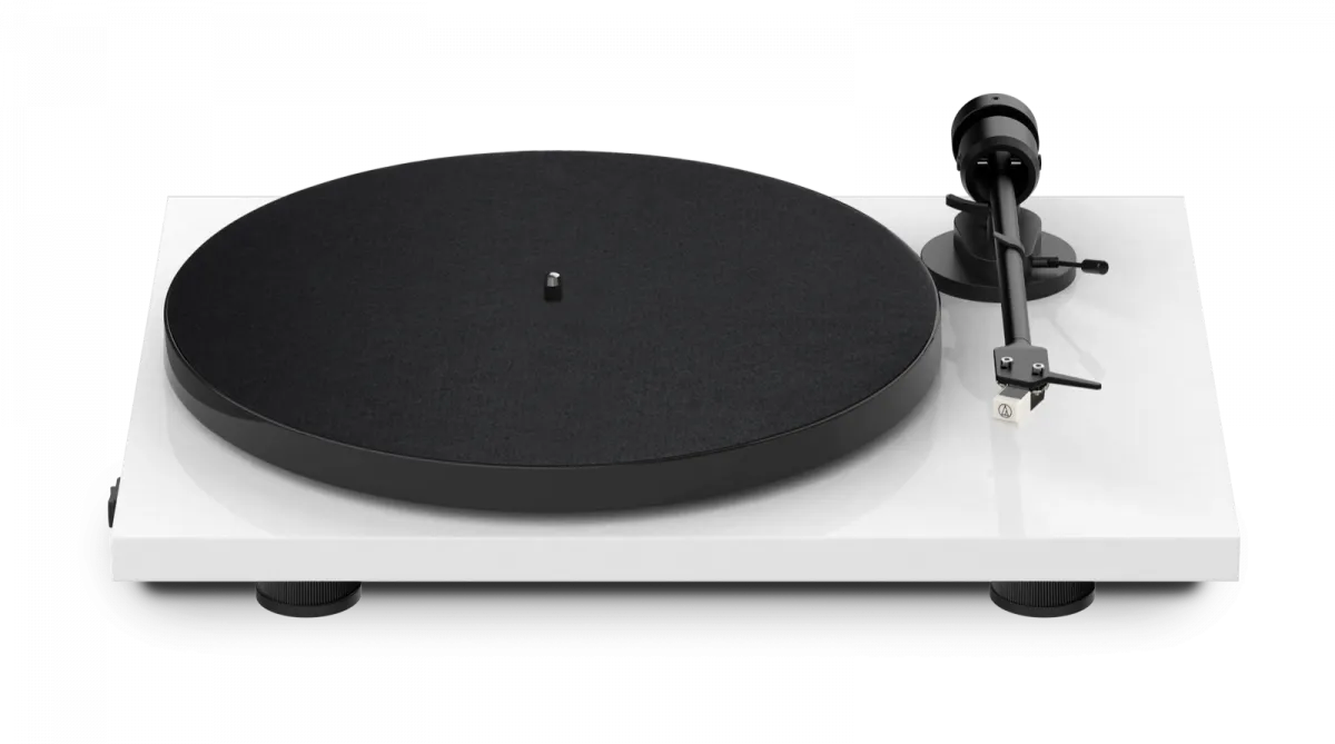 Pro-Ject E1 BT - Seidenmatt weiß - Plattenspieler