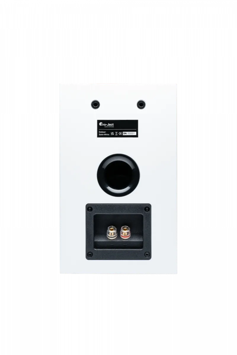 Pro-Ject Speaker Box 5 E Carbon - Seidenmatt Weiß - HiFi Stereo Lautsprecher